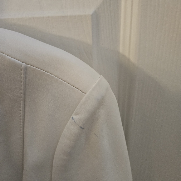 INC Faux Leather Jacket, large - Picture 3 of 16